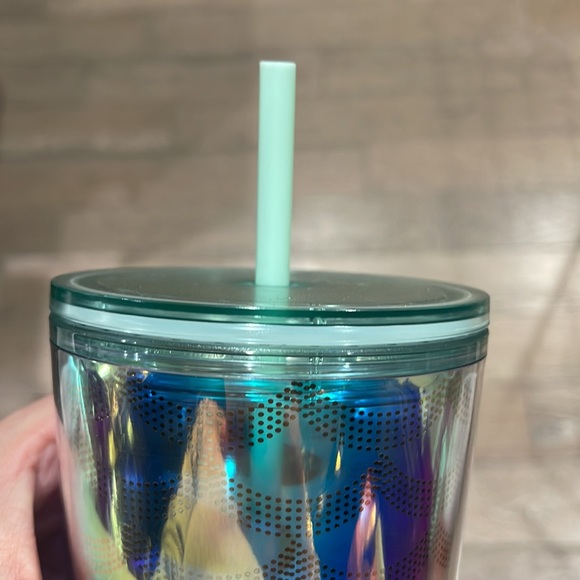 Iridescent Mermaid scale Starbucks 24 oz Tumbler - Picture 3 of 7